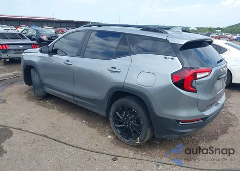 2024 GMC Terrain Fwd Sle from USA, damaged, VIN 3GKALMEGXRL156706